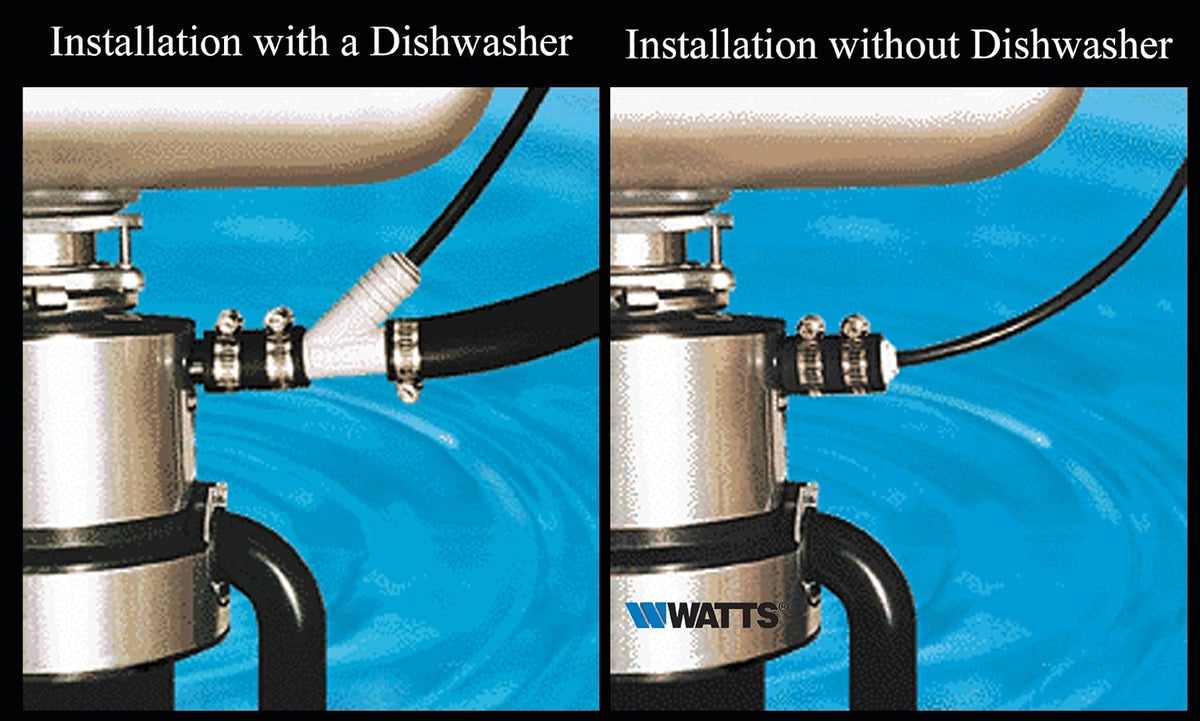 Watts Premier Universal Drain Line to Garbage Disposal Adapter RO Kit