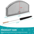 Dryer Lint Screen Replacement for GE with Brush by MIFLUS
