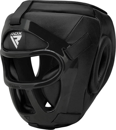Boxing Headgear MMA Muay Thai, Removable Face Grill, Head Gear for Sparring Grappling Martial Arts Kickboxing