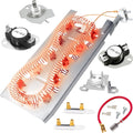 MED6230HW3 MED5630HW2 MED6230HC2 MED6230HC3 Dryer Heating Element Kit Fit for May-tag Epic z bravos MED7230HW1 MED7230HW0 MED7230HC0 MED7230HC2 MED9700SQ0 MED9700SB0 MED9600SQ0 MED9800TQ0 MED7230HW2