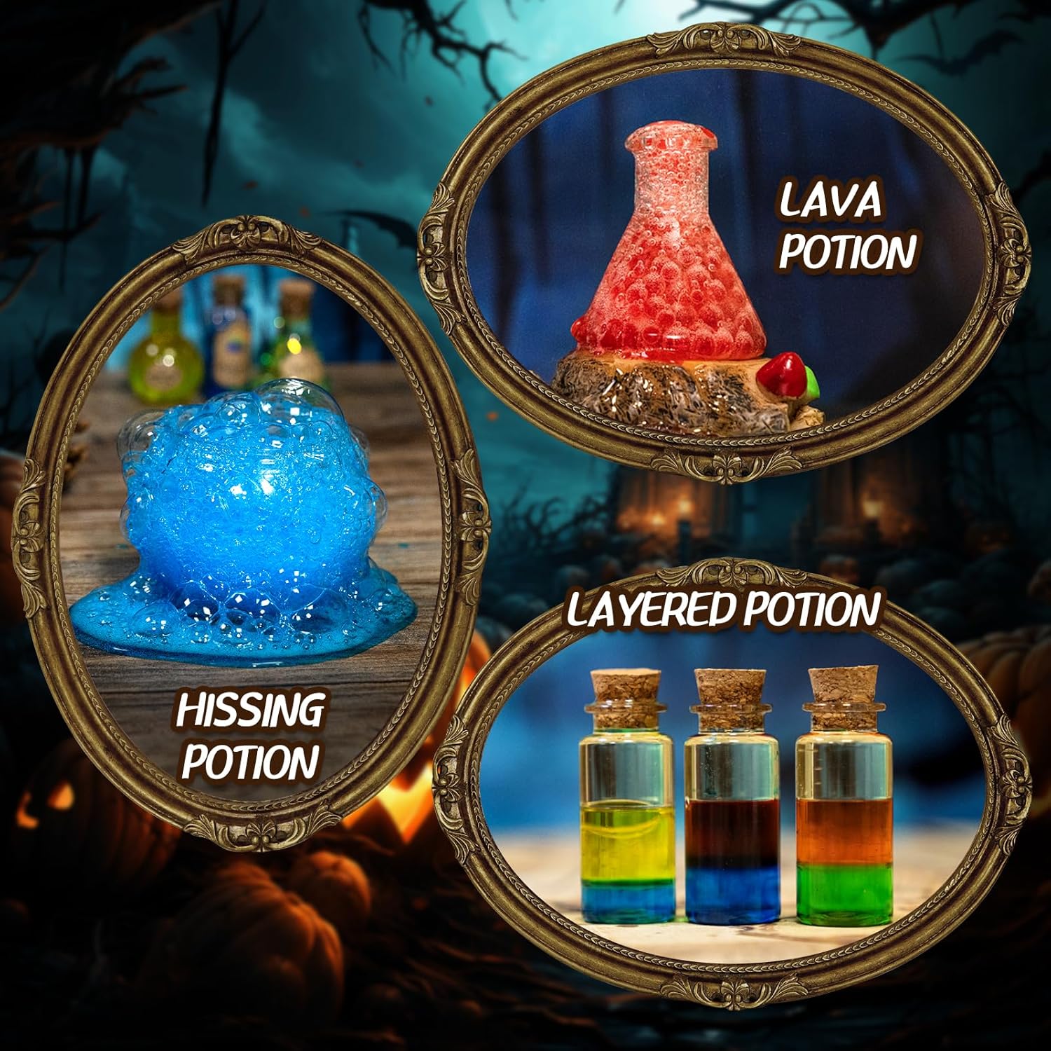 Science Magic Potions Kit for Kids Age 8-12 | 20+ Potion Experiments Making, Fairy Magic Potions Craft Kit, Creative