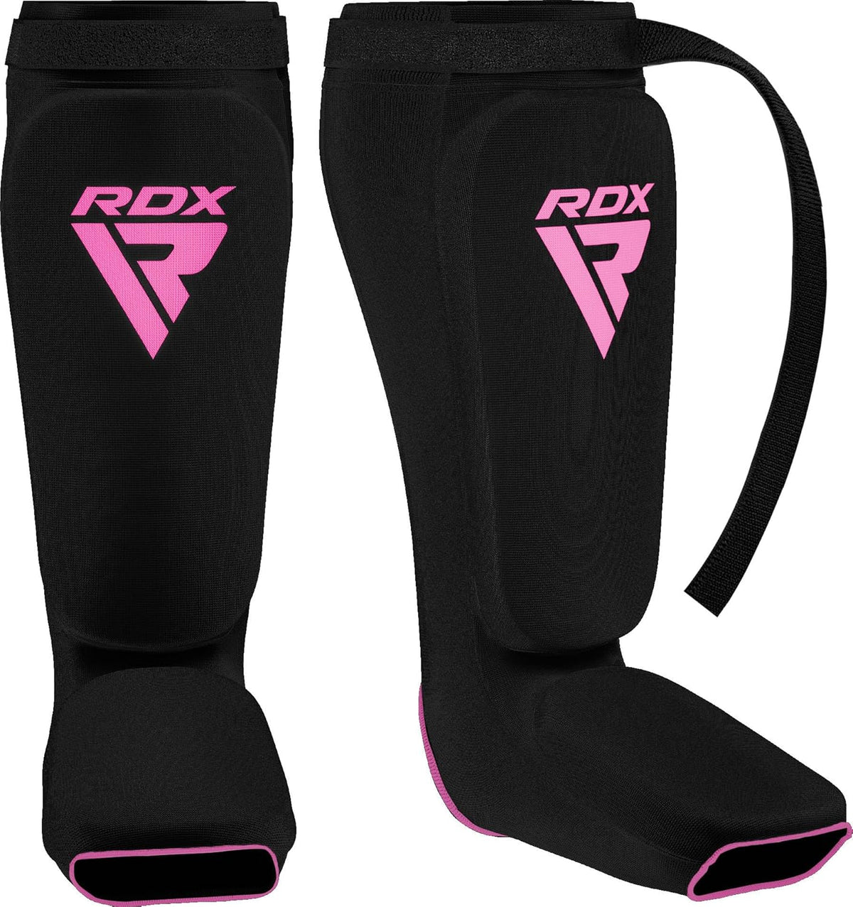 Shin Guards Kickboxing Muay Thai, SATRA Approved, MMA Leg Instep Protection Pads, Sparring Training Martial Arts