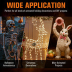 Reindeer Motor for 48'' Halloween Christmas Animatronic Props, Brown, 1