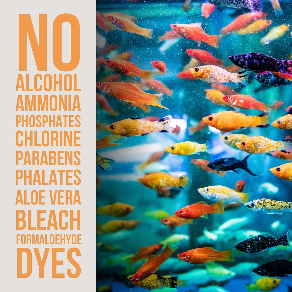 Aquarium Water Conditioner, All-in-1 Dechlorinator, 16 oz | 11-ingredient all-in-1, treats 960 gal - Removes ammonia