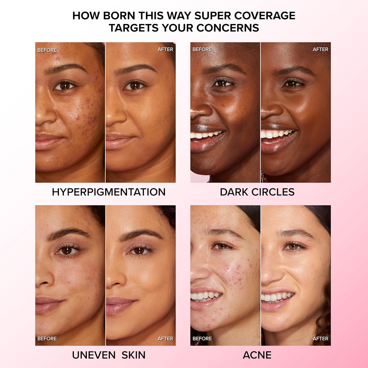 Too Faced Born This Way Super Coverage Multi-Use Concealer | Full-Coverage Hydrating Concealer for Dark Circles &