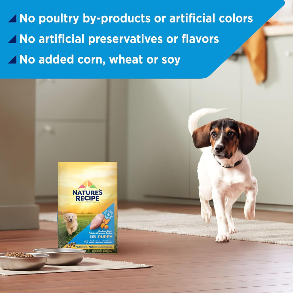 Grain Free Puppy Dry Dog Food, 4 lb. Bag