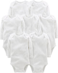 Baby 7-pack Long Sleeve Bodysuit