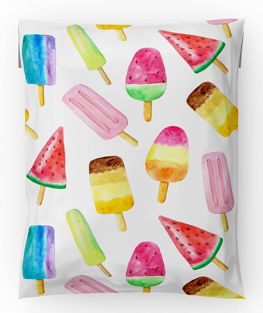Popsicle Poly Mailers 10x13 (50 Pack) Self Seal Plastic Shipping Bags