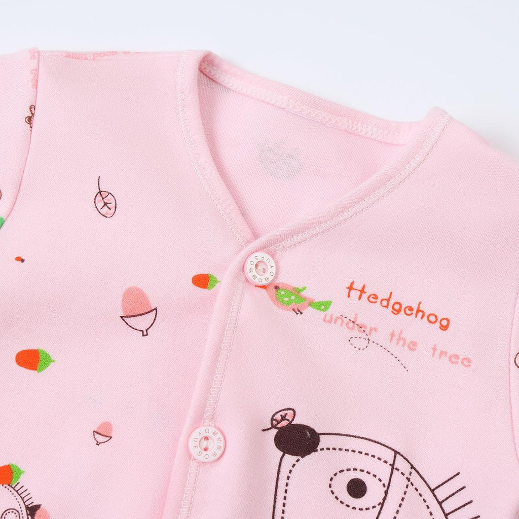 Unisex Baby Clothes 5 Piece Layette Sets Cotton Newborn Clothes Gift Set For 0-3 Months