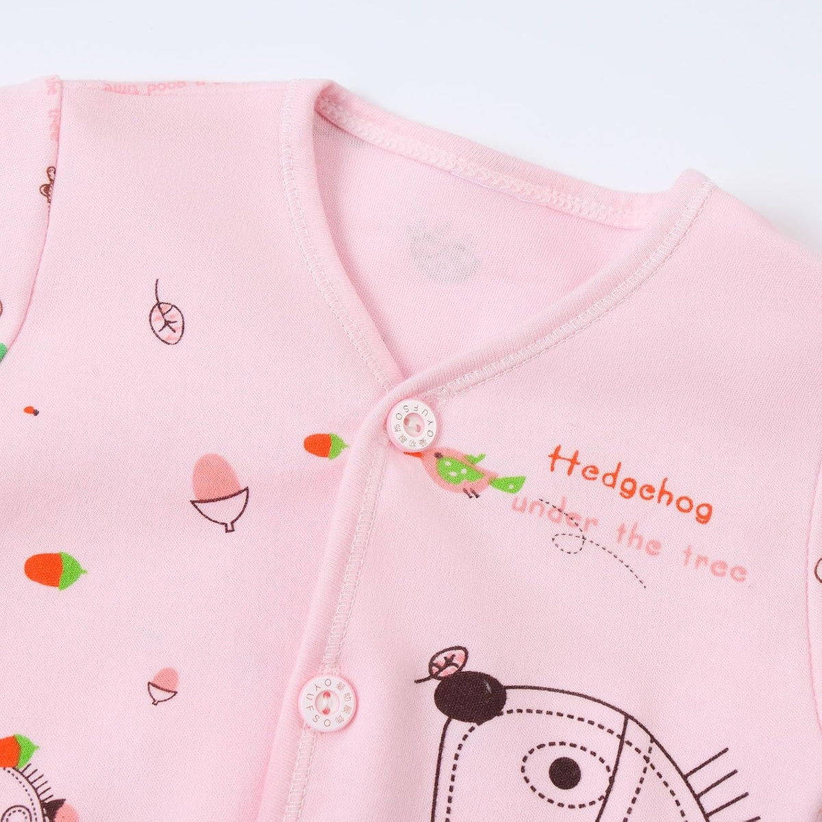 Unisex Baby Clothes 5 Piece Layette Sets Cotton Newborn Clothes Gift Set For 0-3 Months
