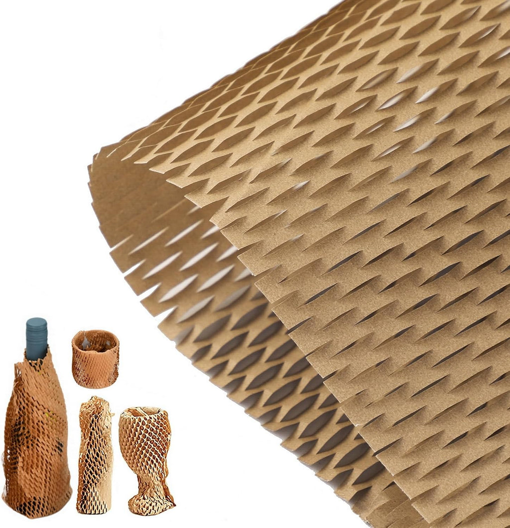 Thickened Honeycomb Packing Paper (80g/m²‌), Protective Wrapping