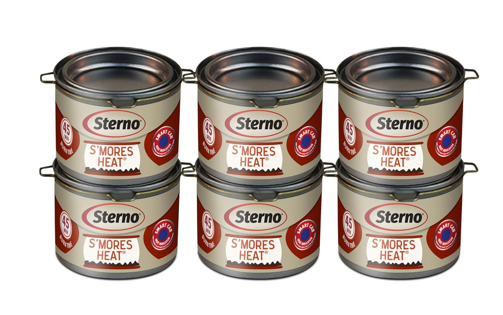 S'mores Heat Ethanol Fuel, 45-Minute Burn, 6 Pack