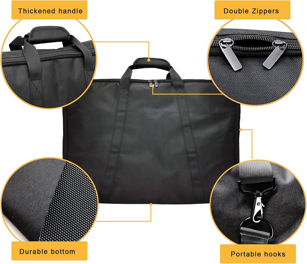 40" Dog Playpen Storage Bag, Suitable for Foldable Exercise Pet Playpens, Dog Fence Travel Bag with Handles for