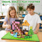 Magnetic Blocks Baseplate for Magnetic Building Blocks Placing, 8PCS