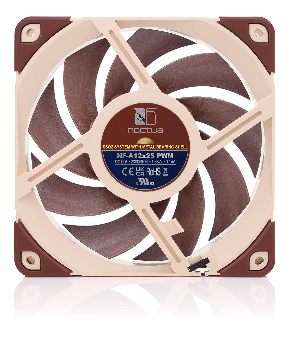 Noctua NF-A12x25 PWM, High-Performance Quiet Fan 120mm