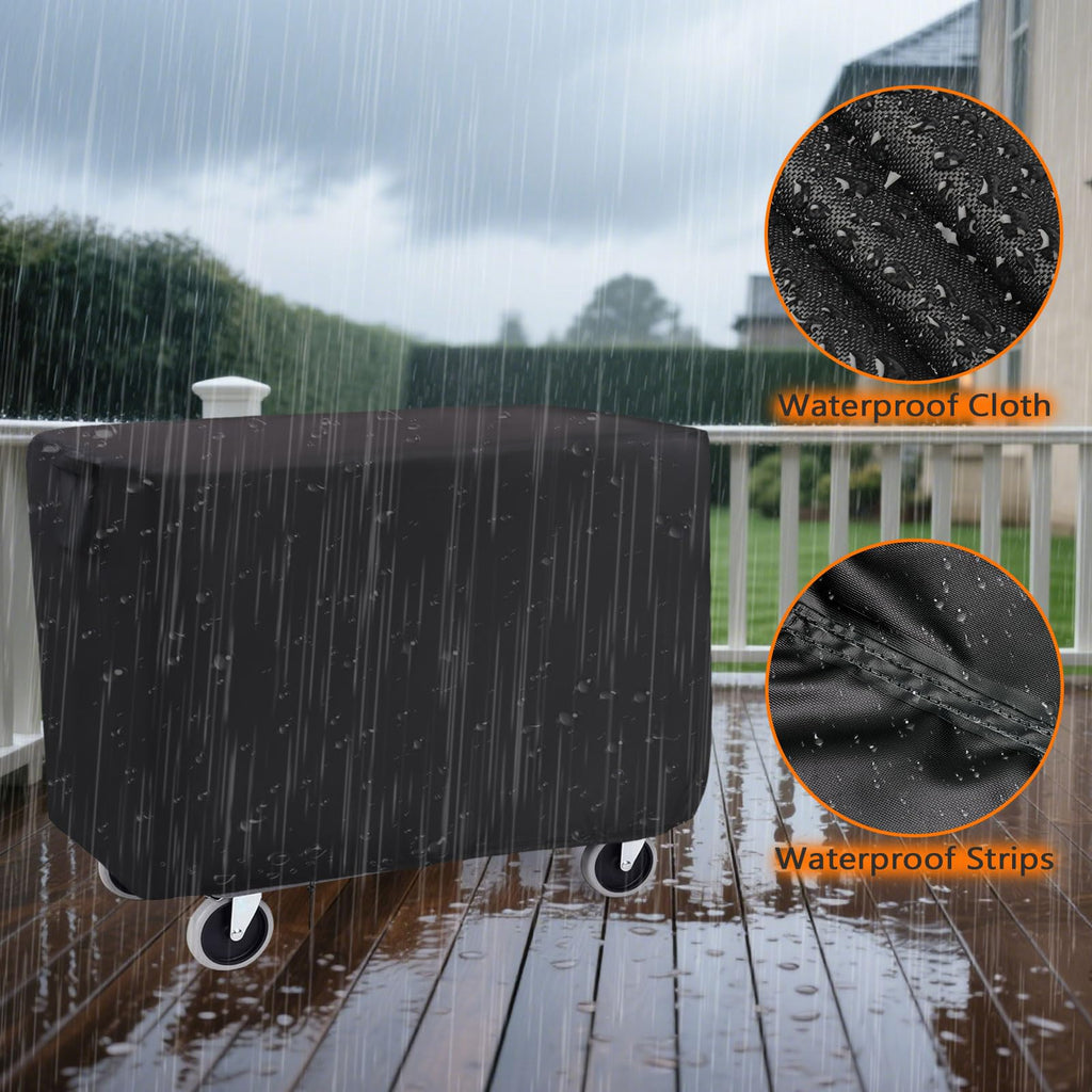 Rolling Tool Cart Cover 36 Inch for Utility Cart Cover
