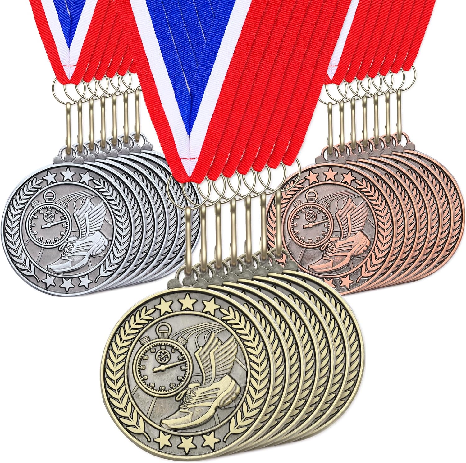 30/60/100 Pcs Track Award Medals