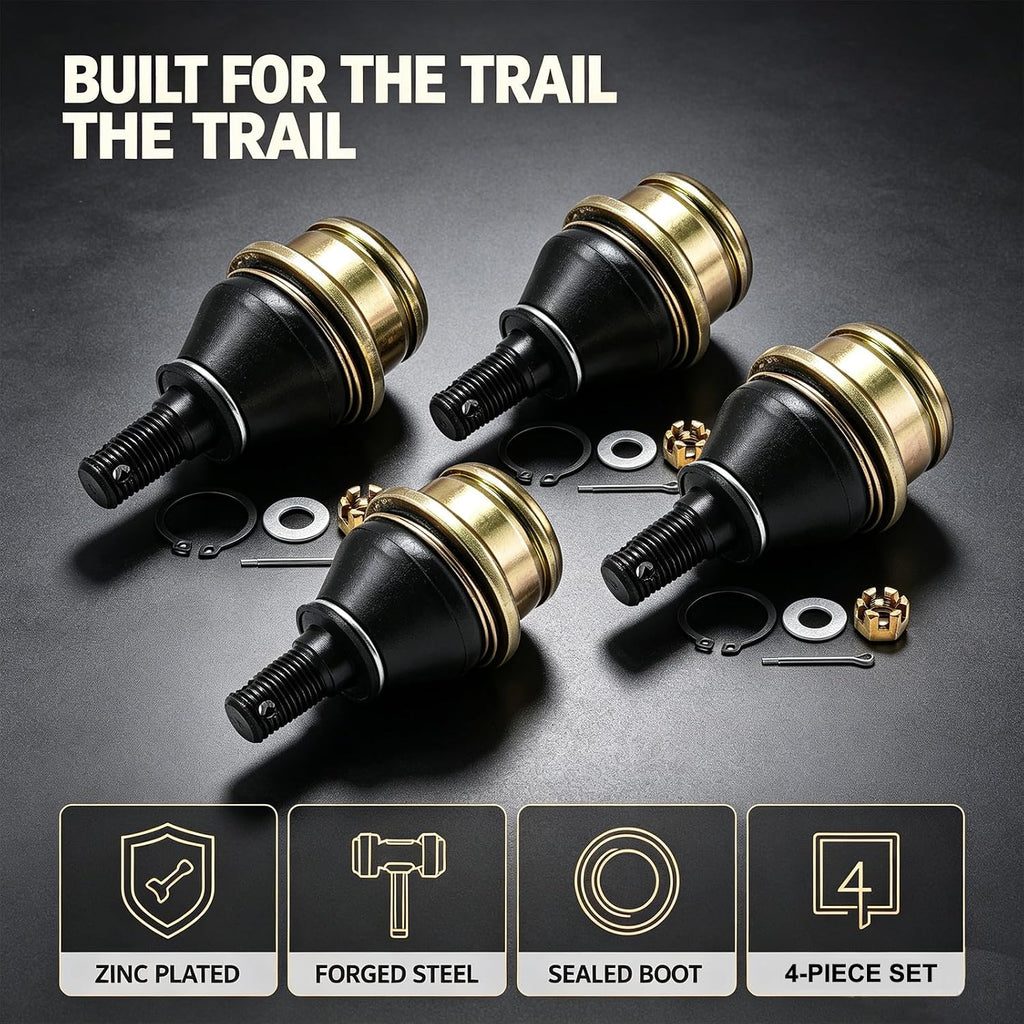 MDEOOSKY Ball Joint 4 Kit For Kawasaki Teryx KFX Mule Brute Force