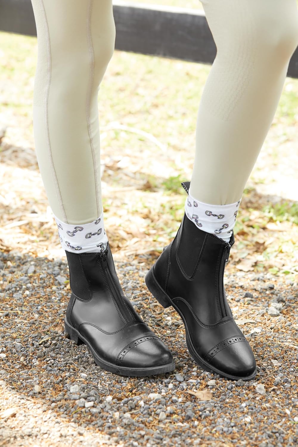 Riding Sport Kids' Provenance Zip Paddock Boots