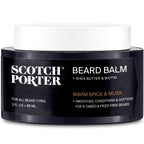 Conditioning Beard Balm for Men, Warm Spice & Musk