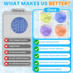 48 Pack Urinal Deodorizer Screen with 100 Gloves, Odor Protection