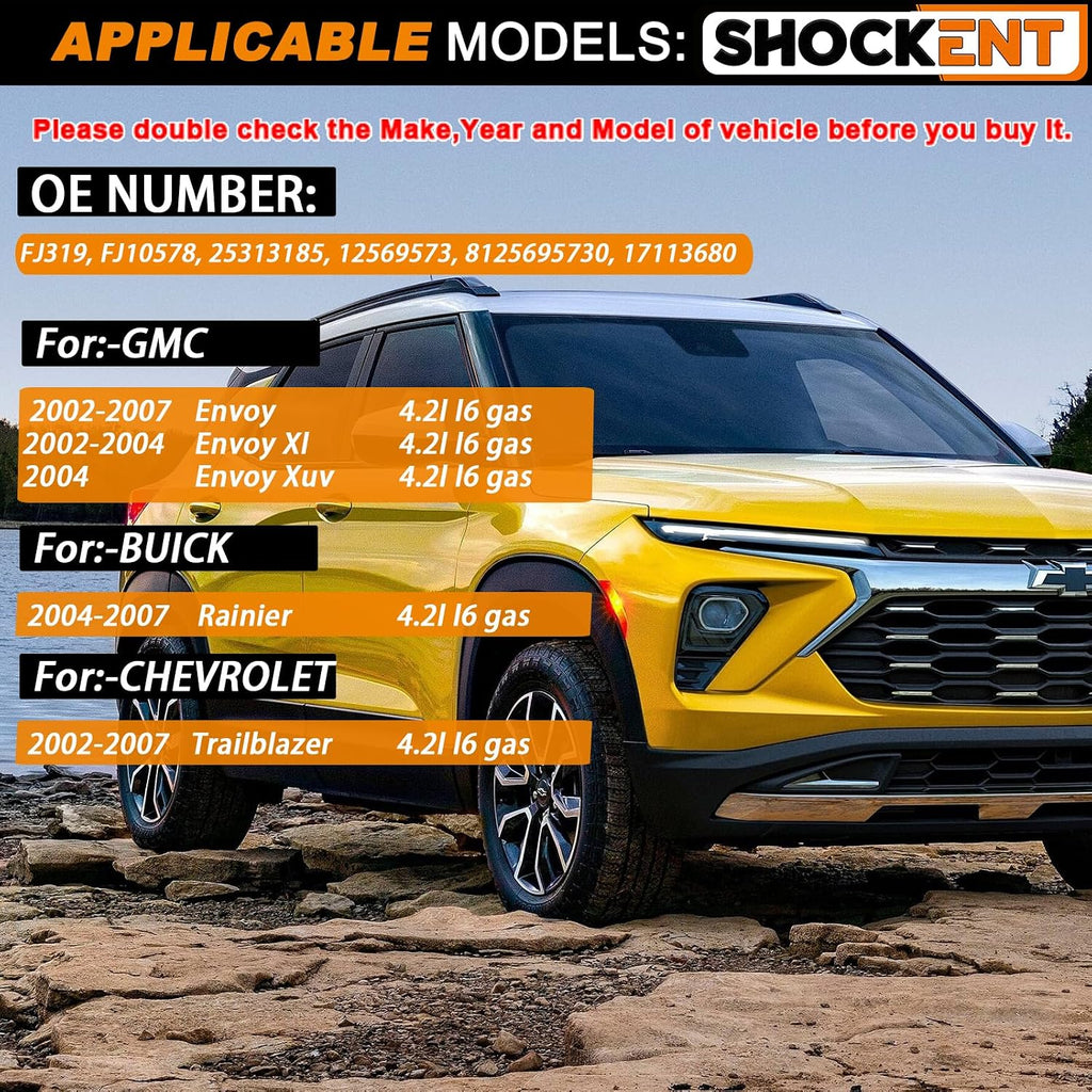 4.2L 4-hole Fuel Injectors Fit for:-Chevy for:-GMC for:-Buick
