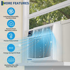 8000 BTU Window Air Conditioner with Heat