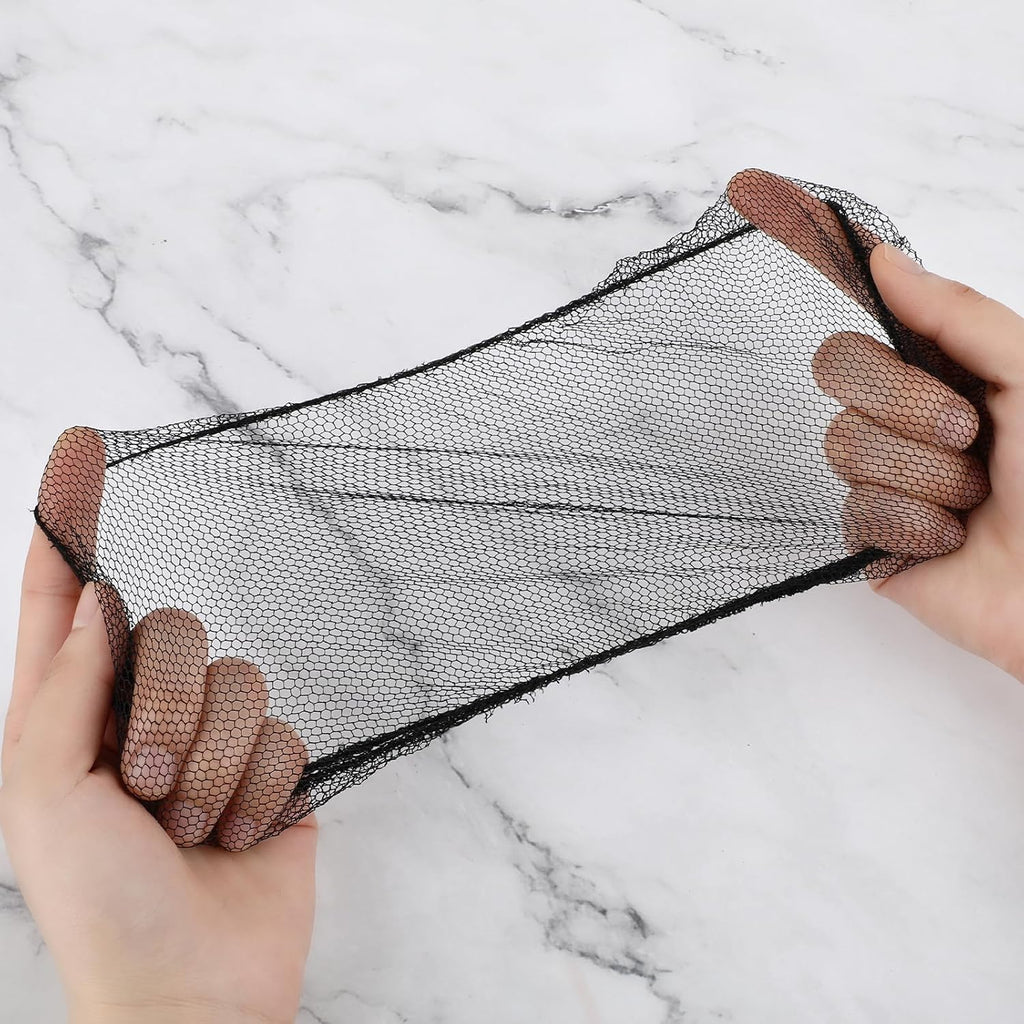 100 Pcs Beard Nets Food Service Beard Covers Beard Guards Black Comfortable Protective Beard Covers Beard Mask for