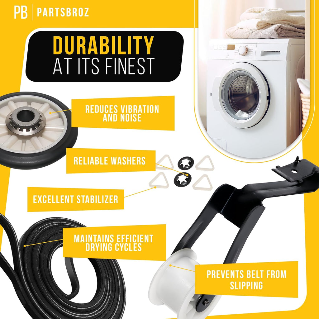 Dryer Repair Kit for Whirlpool LEQ8000HQ0