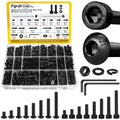 1500PCS M4 Hex Socket Cap Head & Button Head Screws and Nuts Kit