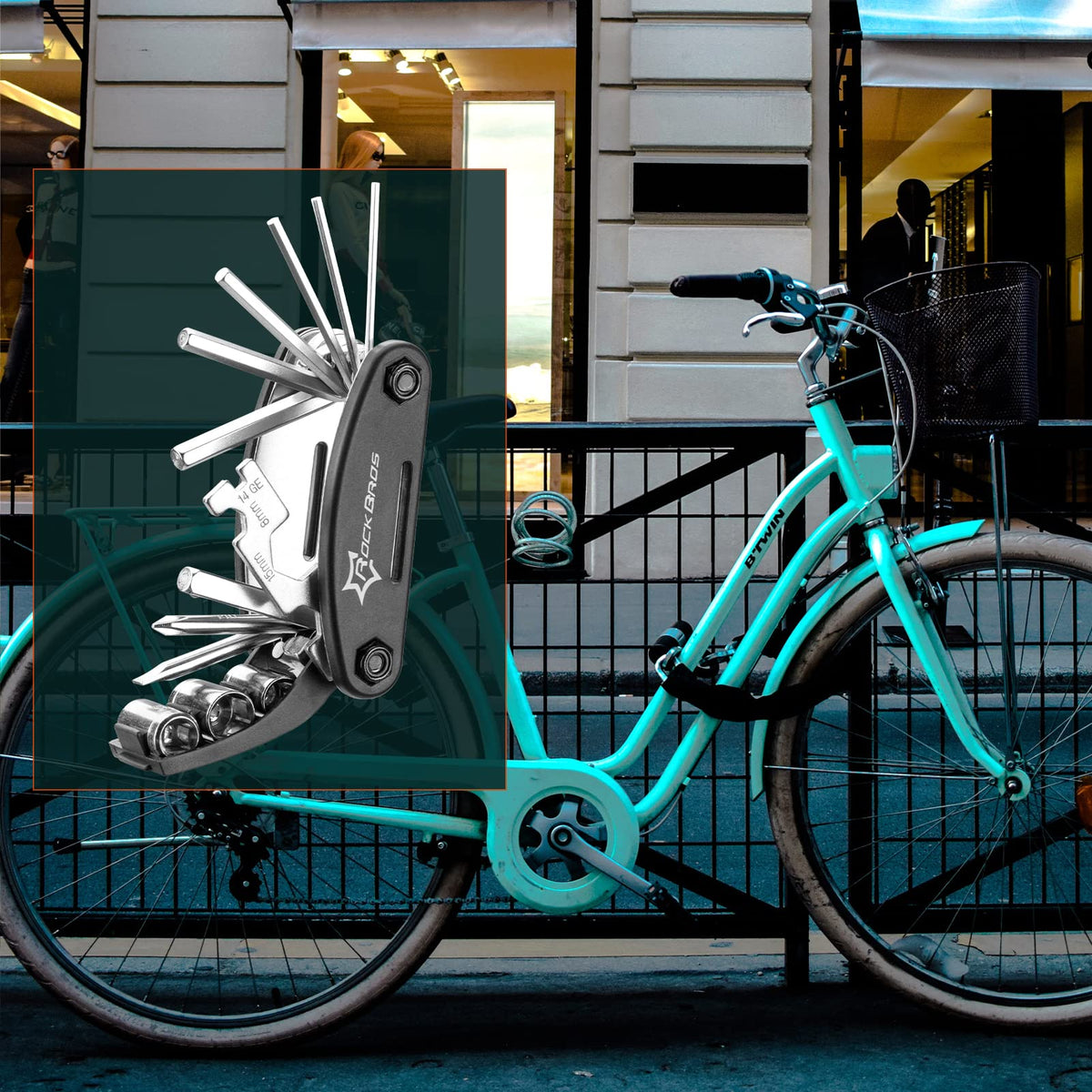 Bike Multitool Lightweight 16-in-1 MTB Bicycle Multitool Compact