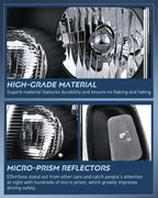 Nilight Headlight Assembly for 2001-2011 Ford Ranger