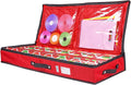 Wrapping Paper Storage Container | Under Bed Gift Wrap Organizer for 30 Inch Rolls | 31”x13.5”x4.5” | 600D Oxford