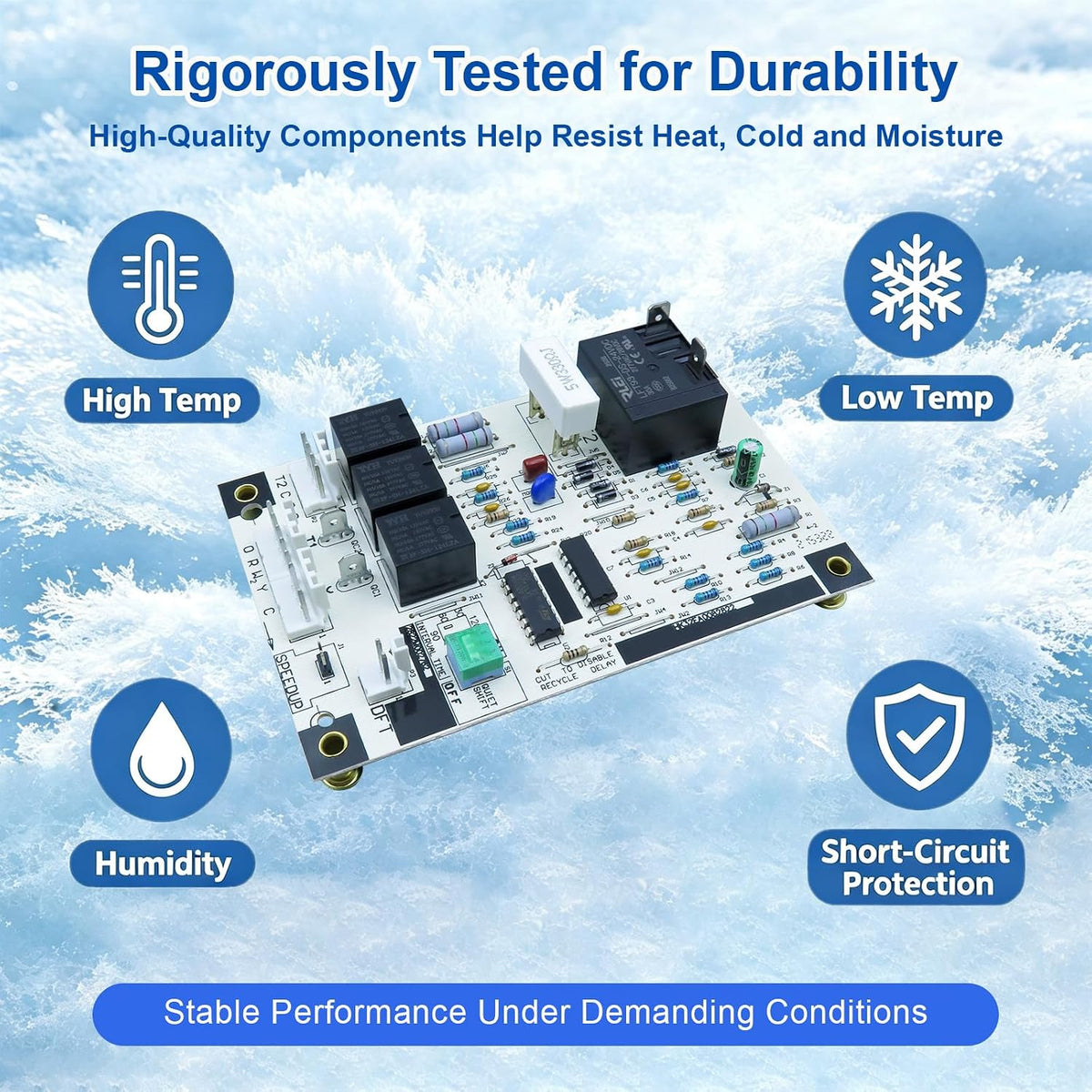 CEBD430433-10A Defrost Control Board Replacement HK32EA008 HK32EA003 CES0130076-00 Control Board,Compatible with Carrier/Bryant/Payne