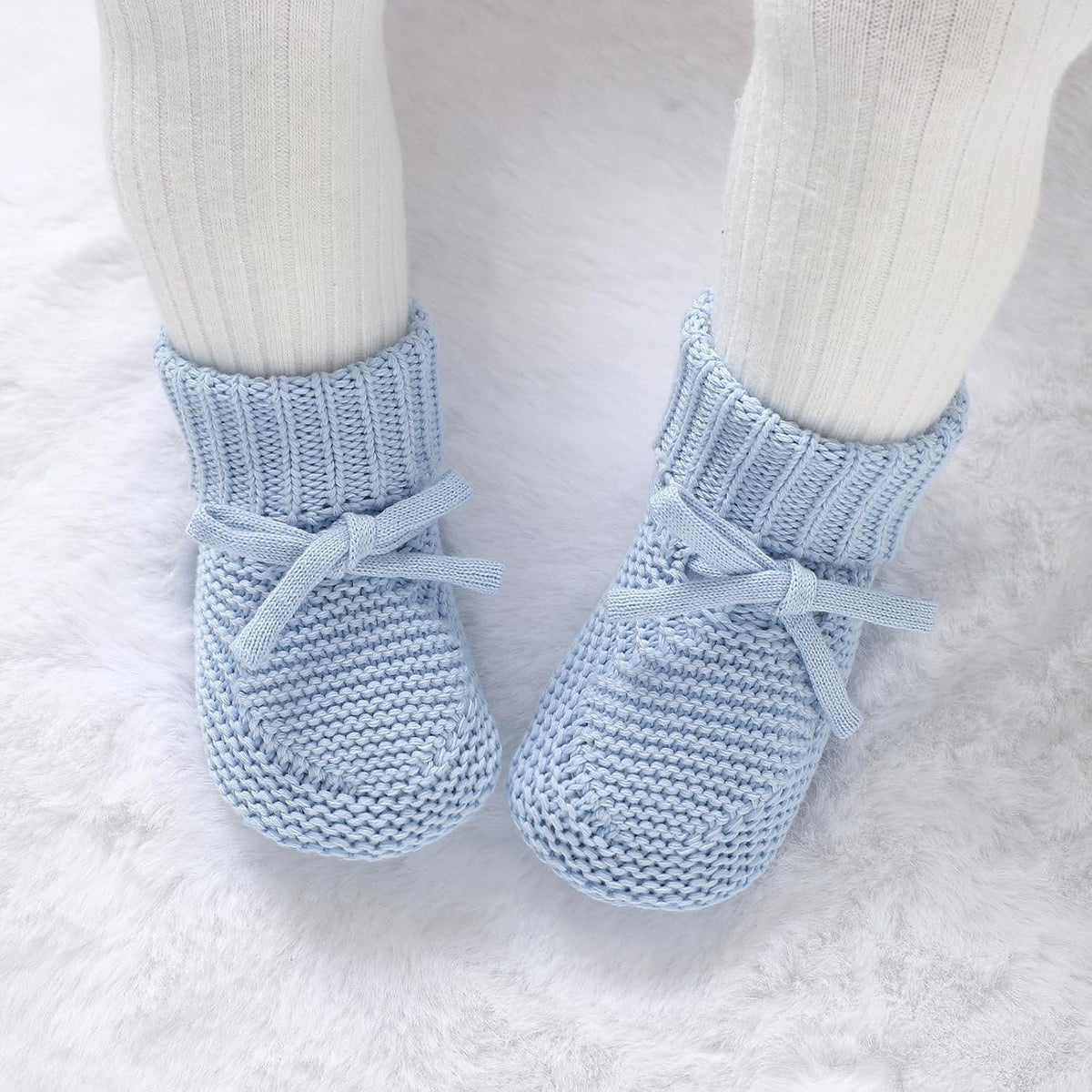 Baby Booties Cotton Newborn Boys Girls Shoes Knit Socks