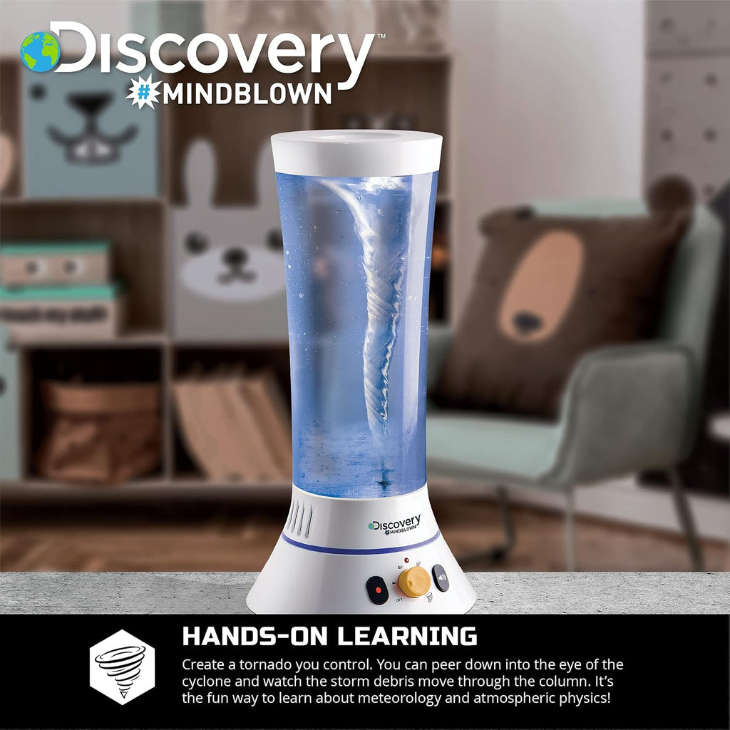Tornado Lab, 5-Speed Cyclone Controller, Educational Learning Activity Kit, Fun and Exciting Toy, STEM Experiment Set