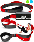 Stretching Strap with Loops, Non Elastic Stretch Band for Physical Therapy