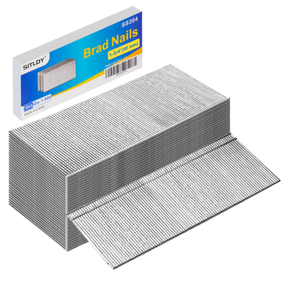 18 Gauge 304 Stainless Steel Brad Nails 1-3/4-Inch 1000-Pack