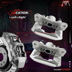MAYASAF 192628 192629 Rear Left&Right Disc Brake Caliper Assembly Set