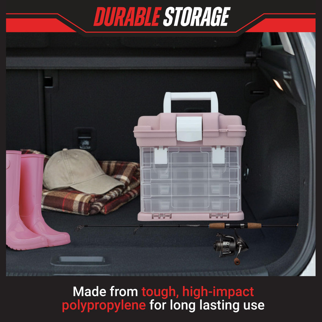 Portable Tool Box for Women or Men, Pink