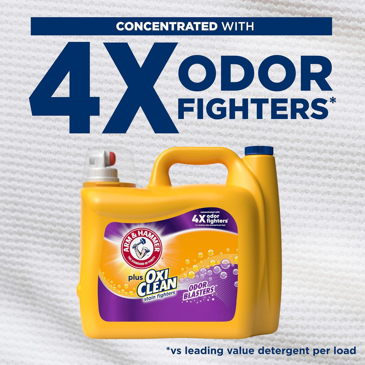 Plus OxiClean with Odor Blasters Liquid Laundry Detergent