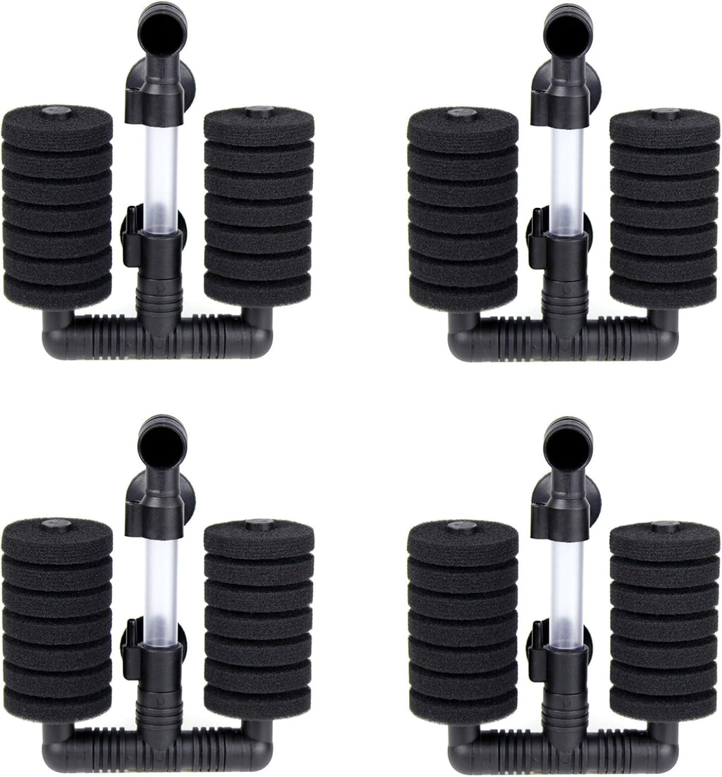 4 Pack Double Bio Sponge Filter