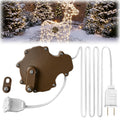 Reindeer Motor for 48'' Halloween Christmas Animatronic Props, Brown, 1