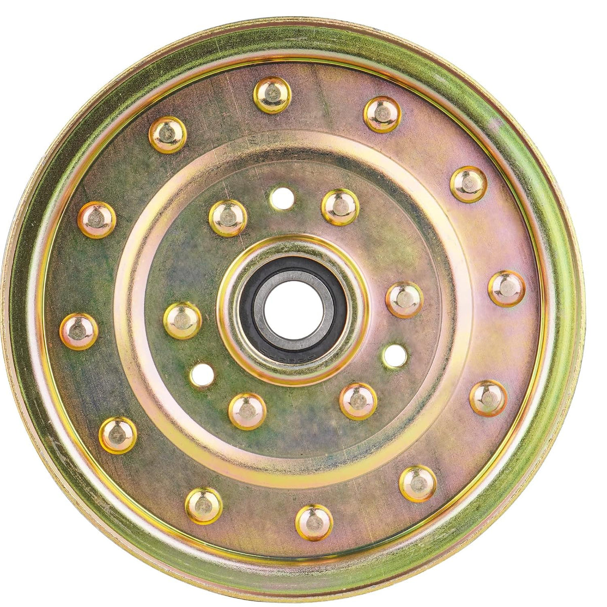 1-633109 116-4667 Flat Idler Pulley for Exmark Toro Lazer Z Z400 Z500 Z553 Z580 Z Master 52" 60" 72" Deck, Replace for 126-7685 132-9424, Fit for AC AS ASX HP LC XP XS Series Lawn Mower (2 Pack)