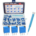 60Pcs 12 Values 3296W Multiturn Trimmer Potentiometer kit