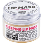 100% Natural Lip Butter Sleeping Lip Mask, Overnight Lip Moisturizer and Conditioner for Dry Lips. Intensive Lip Balm