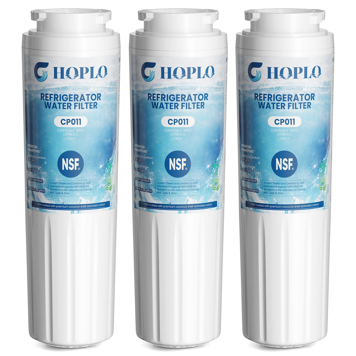EDR4RXD1 Water Filter Replacement Compatible with Whirlpool UKF8001
