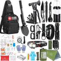 Survival Kit, 294 Pcs Survival Gear Emergency Supplies First Aid Kit | Emergency Survival Kit Camping Essentials