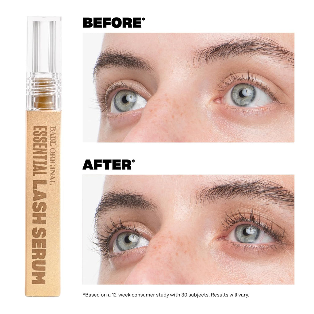 Lash Serum - Fuller & Longer Looking Eyelashes, Advanced Lash Enhancing Treatment for Natural Lashes, Extensions &
