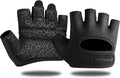 Short Workout Gloves for Women Men, Weight Lifting Gloves Full Palm Pads | Minimal Gym Gloves for Weightlifting